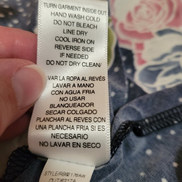 🌸 NWT Signature by Robbie Bee Floral Wrap Dress | 2X | Work-to-Weekend🌸 - Picture 11 of 11